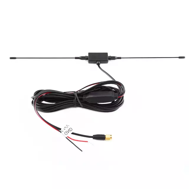 Car SMA Active Antenna With Built In Amplifier For Digital TV Receiving Signal