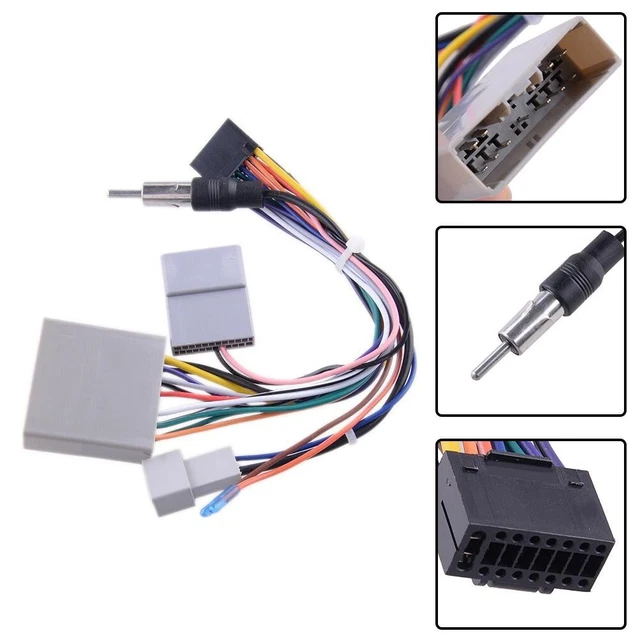 Faisceau Raccords 1 Pièce 16 Pôle Accessoires de Voiture Plastique Et Métal