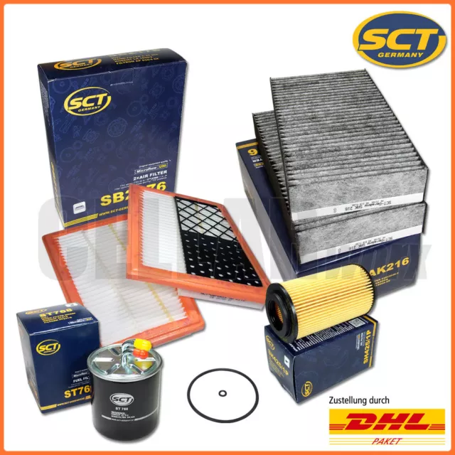 Mercedes Benz M-Klasse W164 ML 280 CDI 320 CDI Filterset Inspektionspaket Filter