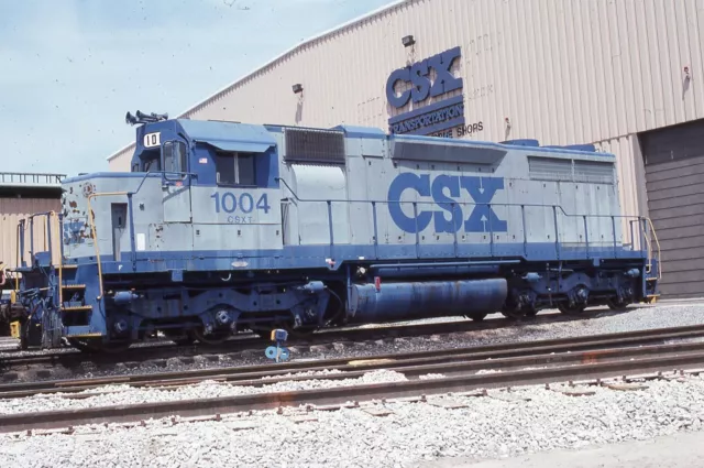 Csx (Ex-Atlantic Coast Line) H15 #1004 Original Slide