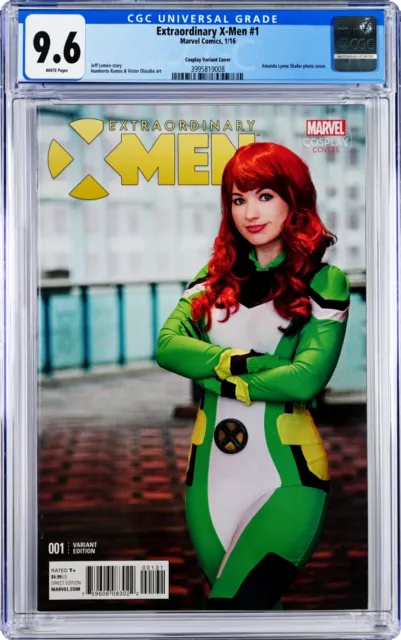 Extraordinary X-Men #1 CGC 9.6 (Jan 2016, Marvel) Lemire, Cosplay Variant Cover