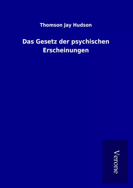 Das Gesetz der psychischen Erscheinungen | Buch | 9789925067350