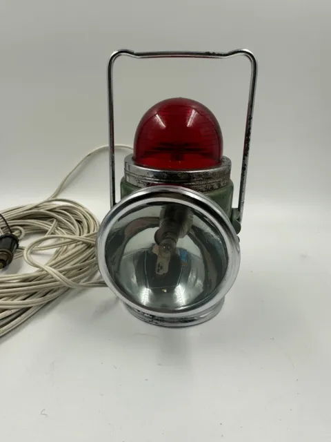 Pannenlampe British Empire,Warnlampe Warnleuchte für Oldtimer, Made in hongKong, 2