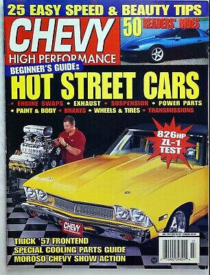 Chevy High Performance Magazine July 1997 1968 El Camino '66 Nova