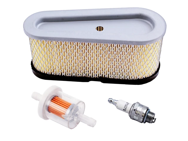 Luftfilter & Vorfilter + Zündkerze Für Briggs & Stratton 7–18 PS Motoren – Ersatz Für 393957, 390930