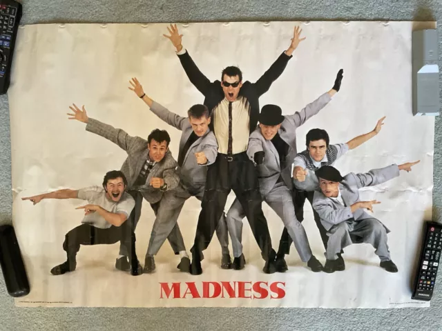 Original 1980s Madness poster