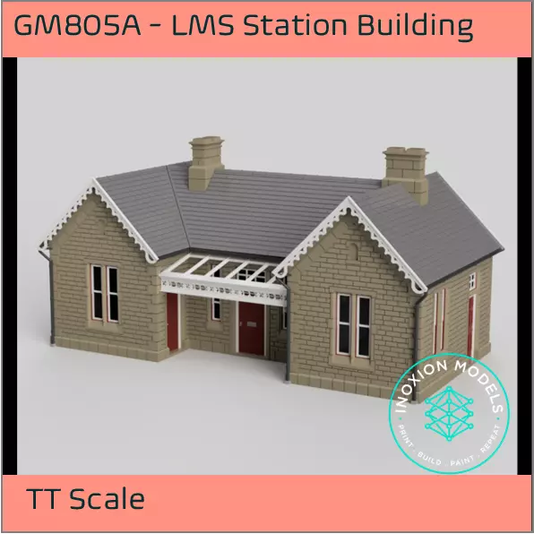 GM805A - LMS Bahnhofsgebäude TT Maßstab