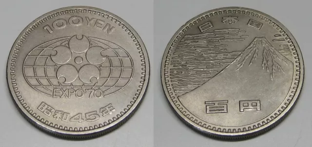 Japan : 100 Yen 1970 / Expo Osaka