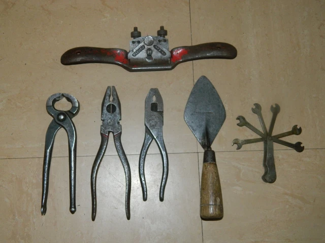 Vintage Record No. A151 Spokeshave, Flat Bladed, 2⅛ inches + Tool Bundle