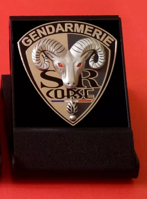 Médaille POLICE GENDARMERIE patch badge - Section de Recherches CORSE Ajaccio 2A