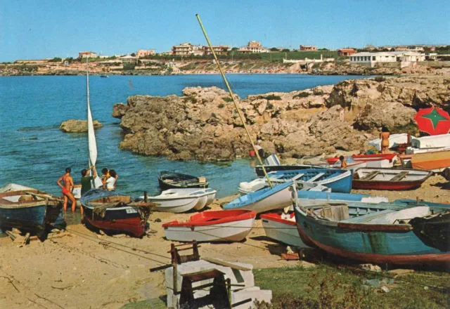 Cartolina Animata Italia Taranto Marina Di Pulsano Italy Postcard