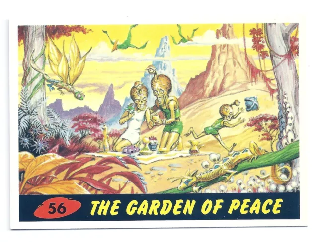 1994 Topps MARS ATTACKS Base Card # 56 The Garden Of Peace