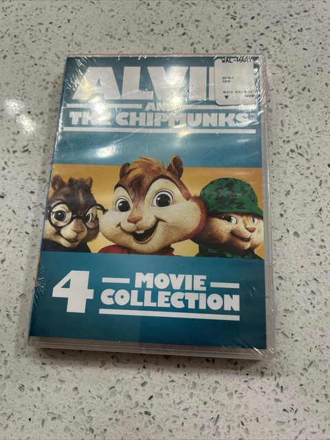 ALVIN AND THE Chipmunks: 4-Movie Collection (DVD) - Brand New $16.00