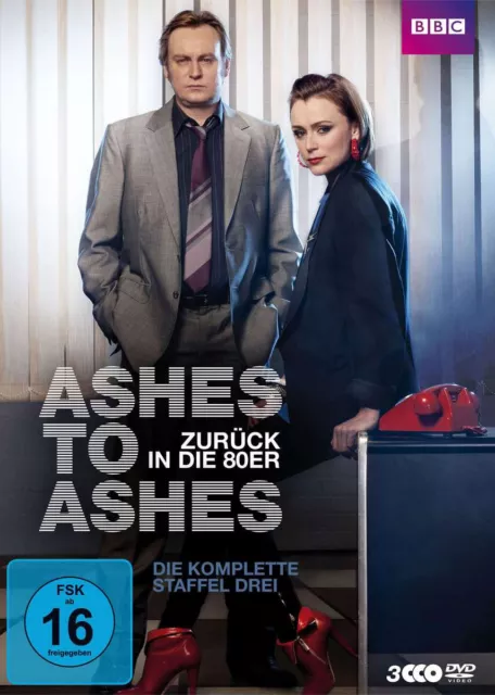 Ashes To Ashes - Temporada 3 - Zurück En La 80er Serie De TV 3 Caja De DVD Nuevo