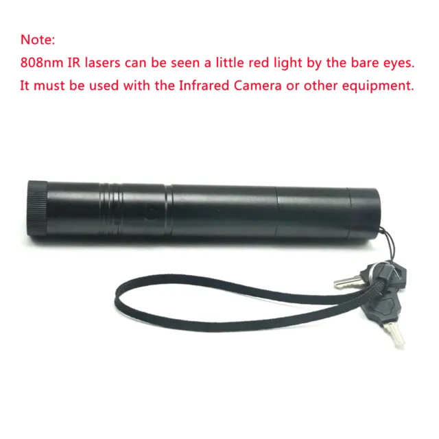 1pc 808nm IR infrared laser module with Key 808T-200