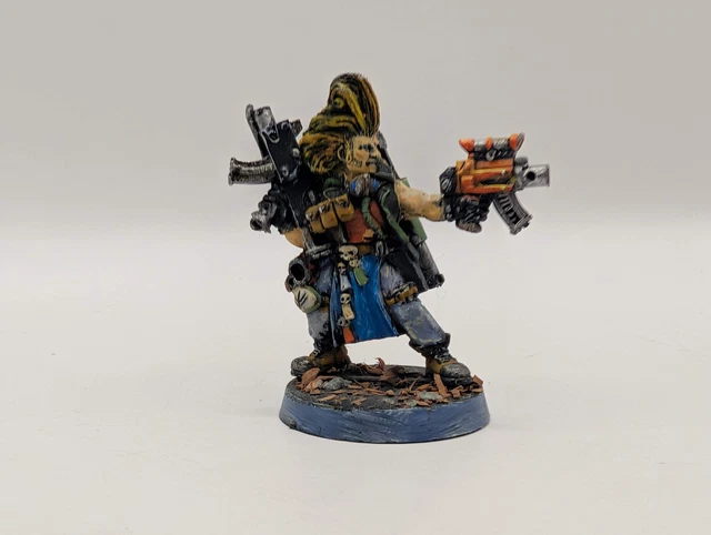 Warhammer necromunda 3 ganger mutant métal rares OOP