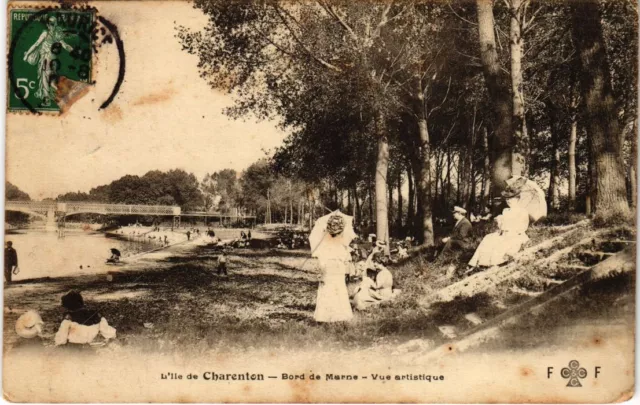 CPA AK Charenton Bords de Marne, art view FRANCE (1282217)
