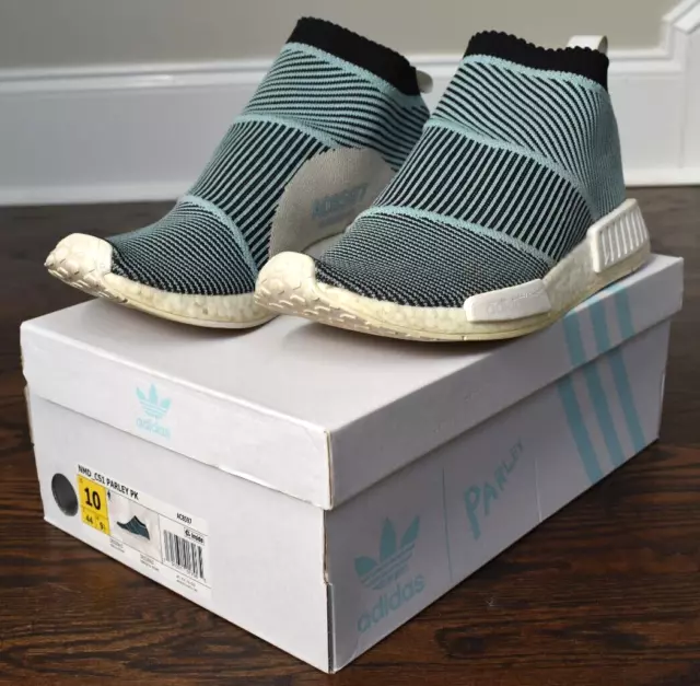 ADIDAS NMD CS1 Parley Oceans Pk Primeknit Black Spirit White Ac8597 $34.99 - PicClick