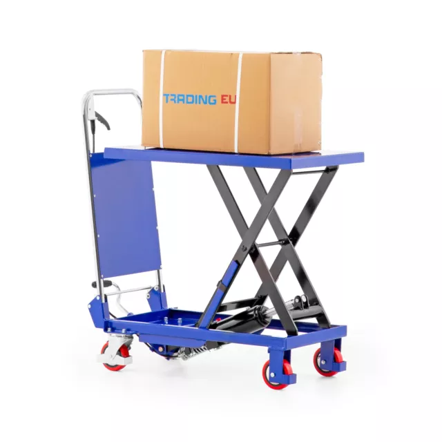 Pallit Piattaforma elevatrice X idraulica | 150 kg | 740 mm | 740 x 450 mm