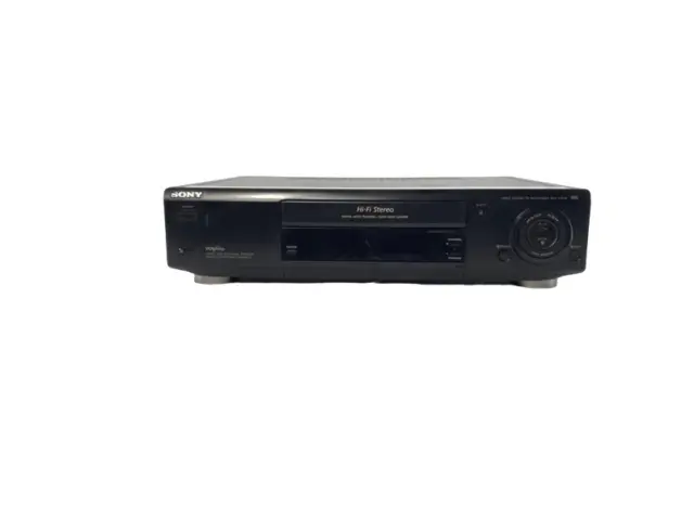 Sony SLV-775HF 4-Head Hi-Fi Stereo VCR Recorder - No Remote - TESTED