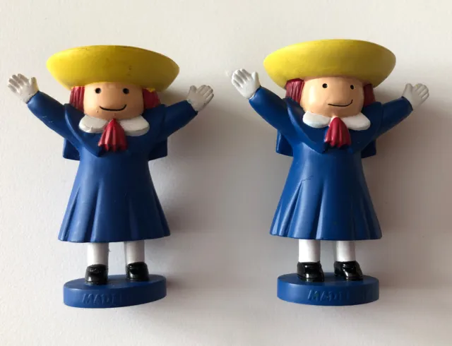 1998 Madeline 3" PVC Action Figure Cake Topper Birthday Express Figurine (2)