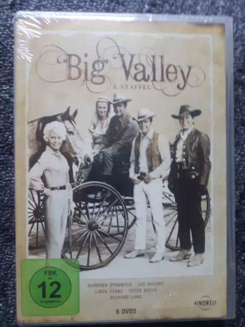 BIG VALLEY - STAFFEL 2 - DVD - Barbara Stanwyck, Lee Majors