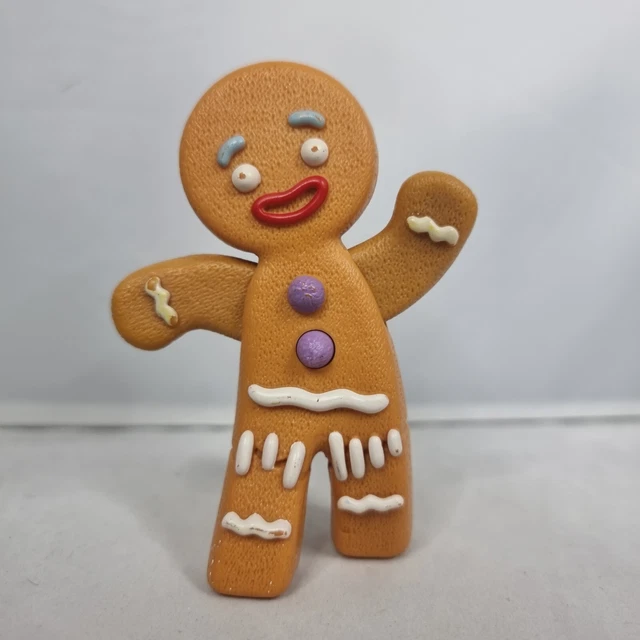 RARE 2007 MCDONALDS Shrek - Gingy TALKING Happy Meal Figure Toy ...