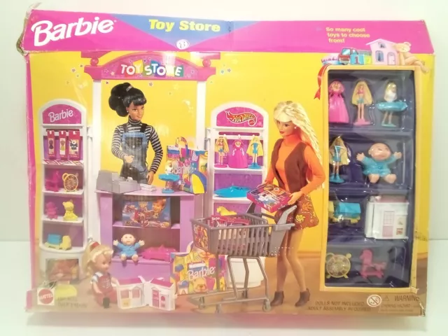 Mattel Barbie Toy Store Playset 1998 67793 Original Box Vintage Toy