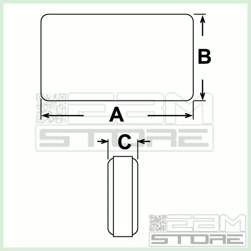 Contenitore 78x39x22 mm - custodia per elettronica in ABS nero - ART. GE19 3