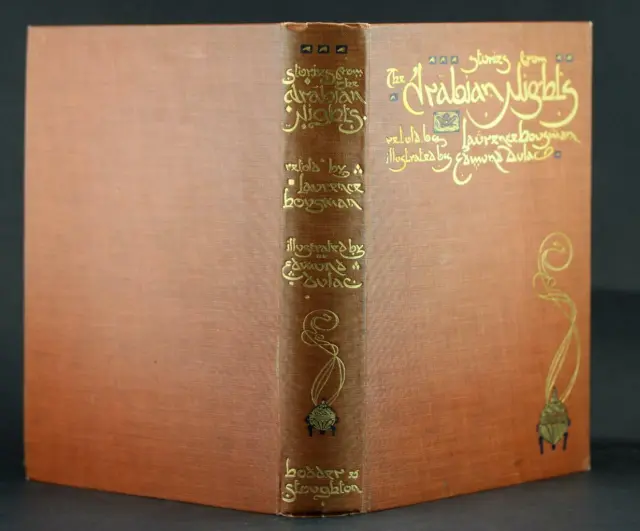 Edmund Dulac First Edition 1907 Stories From The Arabian Nights 50 Color Plates 3