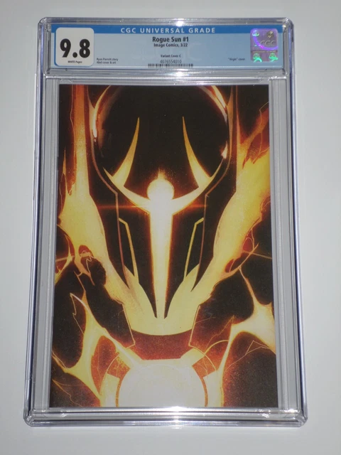 Rogue Sun 1 (2022 Image) CGC 9.8 Variant Cover C, Abel Virgin Variant