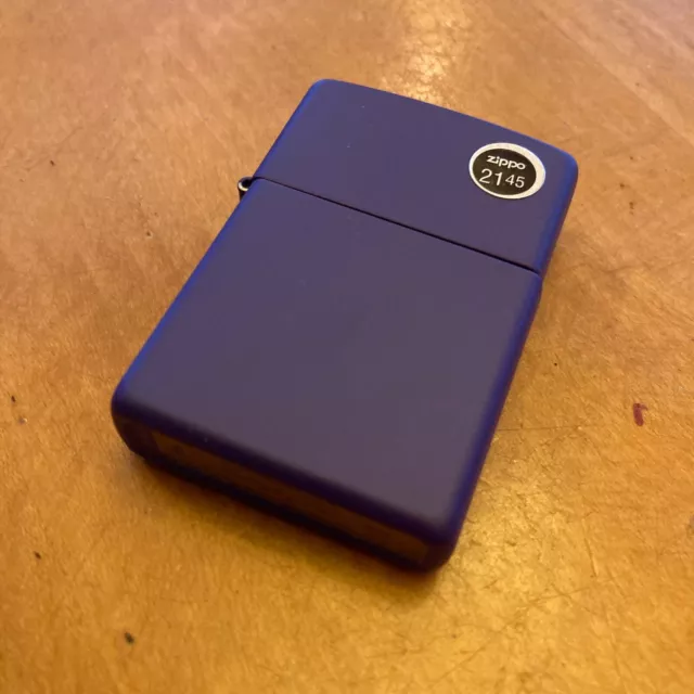 Genuine Zippo Purple Matte windproof Lighter CASE ONLY No Insert/Box