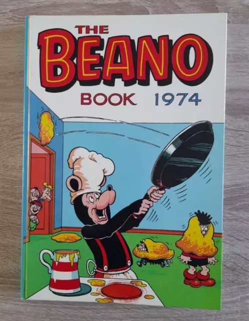 The Beano Book 1974 Vintage UK Comic Hardback Annual