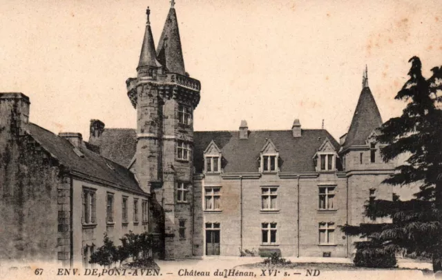 CPA 29 - Approx. de PONT-AVEN (Finistère) - 67. Château du Henan, 16th century
