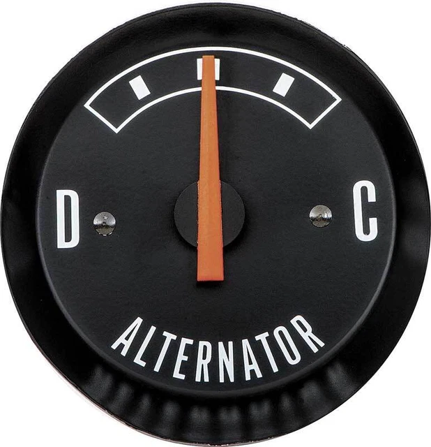 1970 Challenger; Dash Alternator Gauge; Standard