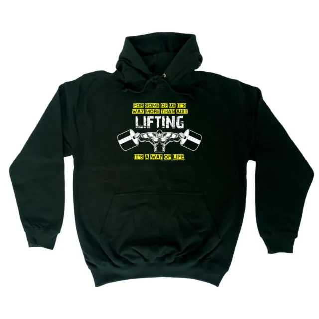 Gym Waymore Than Just Lifting - Novelty Mens Clothing Funny Gift Hoodies Hoodie