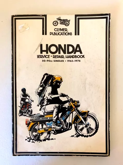 CLYMER Publications Honda Service Repair Handbook 50-90cc 1963-1976