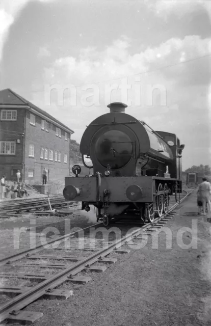 Longmoor Militärbahn 0-6-0ST WD196 4,5 x 6,5 cm Negativ & Foto #1710 R348