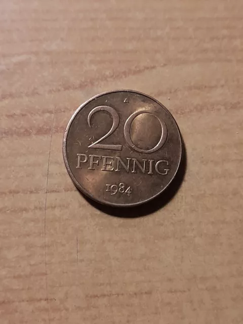 Deutschland DDR 20 Pfennige 1984 A