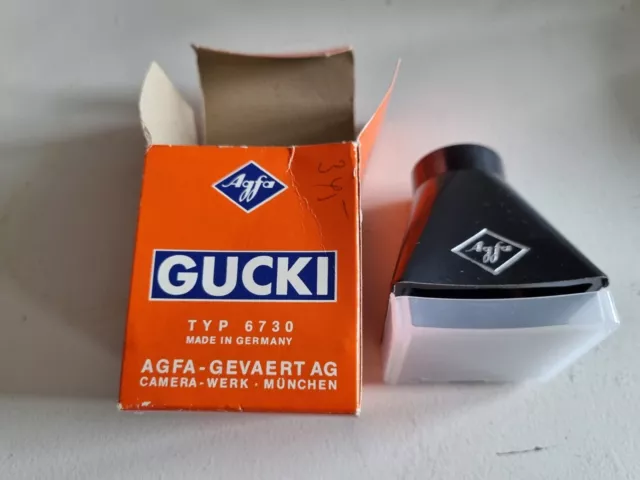 AGFA GUCKI Typ 6730 Diabetrachter mit Originalkarton