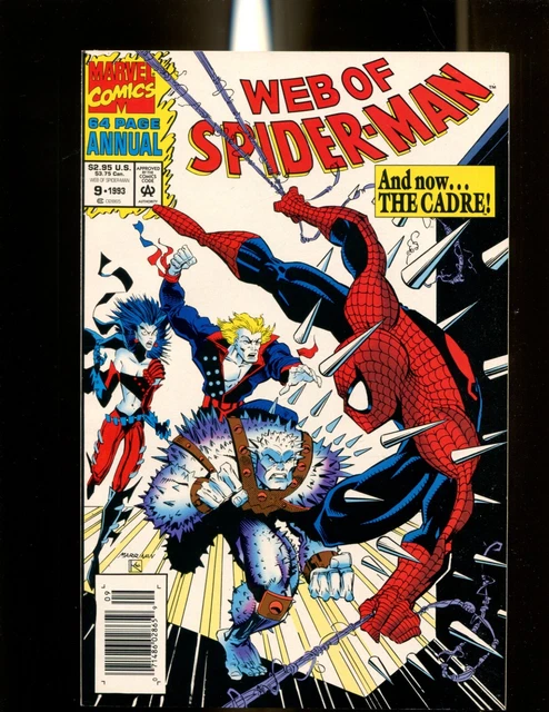 WEB OF SPIDERMAN ANNUAL 9 (9.4) NEWSSTAND MARVEL (b053)