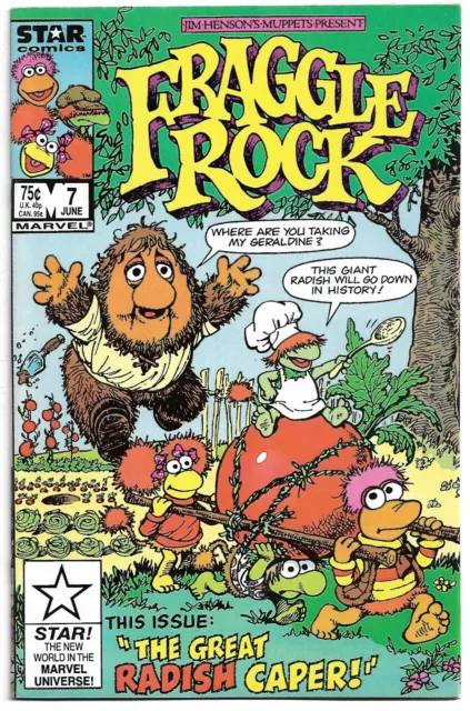 MARVEL Copper Age : Jim Hensons Muppets presents FRAGGLE ROCK #7 (Marie Severin)