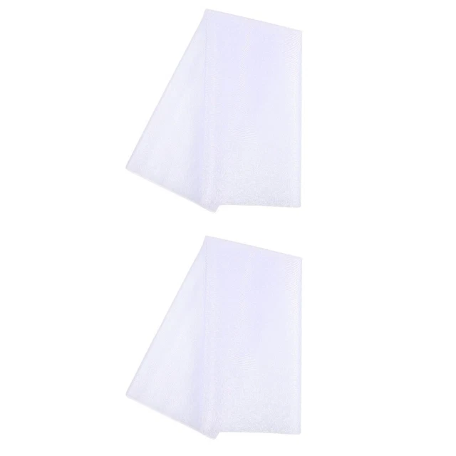 2 Sets Hochzeitsbogengarn Transparenter Stoff Vorhang Bankett