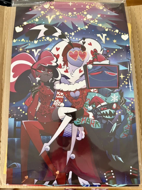 HAZBIN HOTEL - THE VEES - HOLIDAY 2025 POSTER EUR 79,90 - PicClick ES