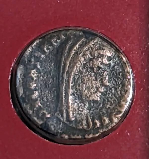 Roman Empire Bronze Coin From 4Th Cent. A.d.  Commemorative