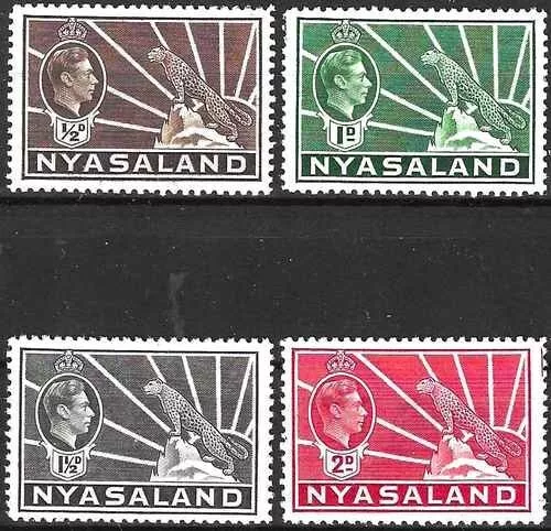 Timbres Nyassaland 73/76 ** (66231DJ)