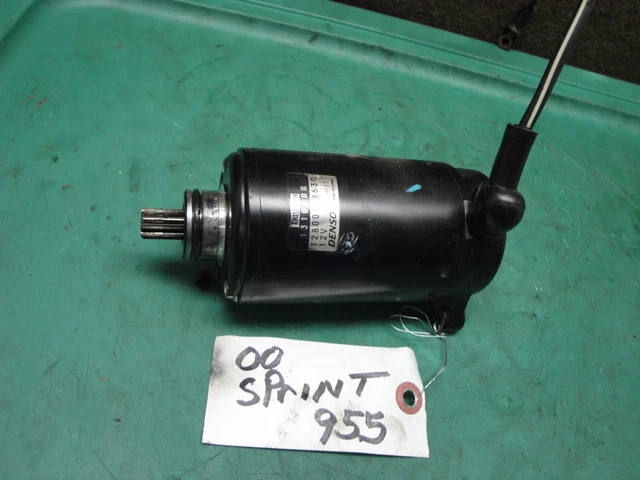 00 2000 TRIUMPH SPRINT ST 955 955i ENGINE STARTER #X101E