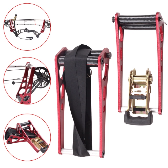 BOW PRESS RATCHET Compound Bow Open Repair String Changer Archery Tool