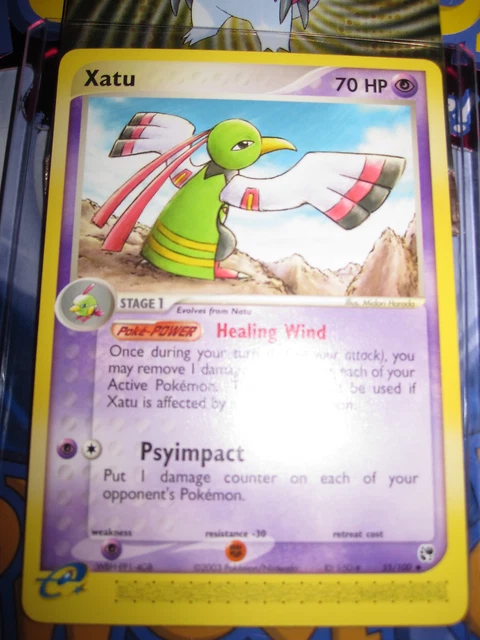 Pokemon Mint Ex Sandstorm English Xatu 55/100 Unco 1St Edition (2003)