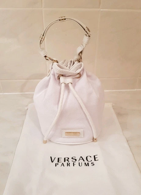 Versace parfums bag white discount